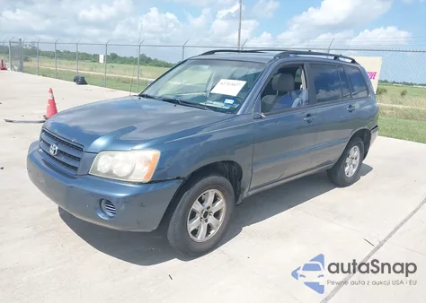 2001 Toyota Highlander V6 из США, поврежденный, VIN JTEGF21A610007080